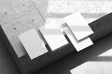 Professional Business Card Mockup for Branding Presentation

