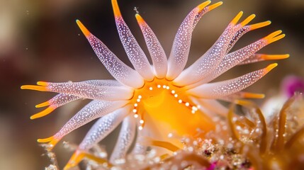 Fototapeta premium Vibrant Coral Reef Detail in Natural Light