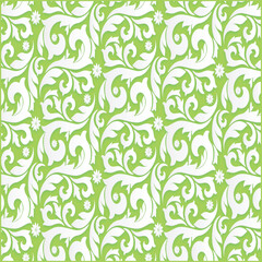 seamless pattern with leaves