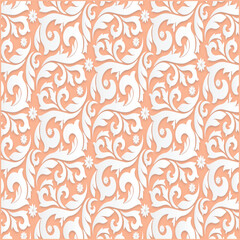 seamless pattern with flowers