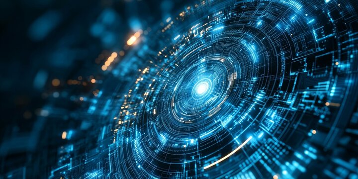 Abstract digital technology background.