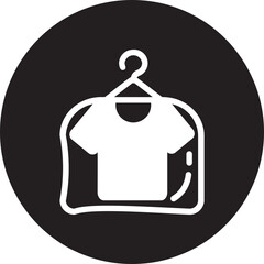 Dry Clean glyph icon