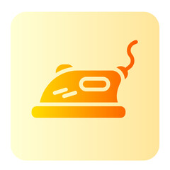 Ironing gradient icon