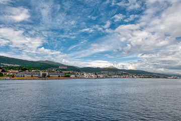 Obraz premium Molde is a coastal municipality in Møre og Romsdal county, Norway.