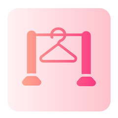Rack  gradient icon