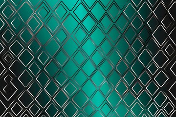 Close-up of a futuristic circuit board design illuminated by green neon lights, showcasing intricate technology and innovation.
