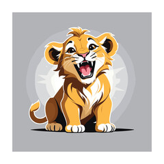 Baby animals vecotr illustration