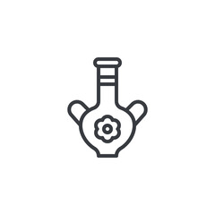 Decorative Vase line icon