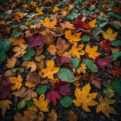 Photograph the vivid colors of autumn leaves.