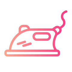 Ironing gradient icon