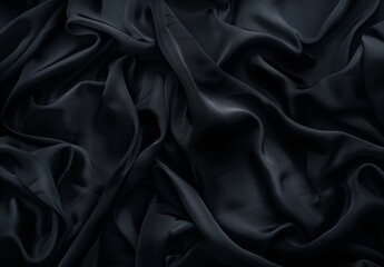Obraz premium Abstract Black Fabric Texture