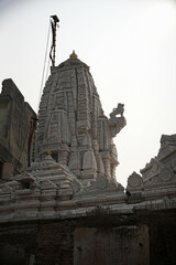 Naklejka premium A Spiritual Masterpiece: The Swaminarayan Temple in Ahmedabad