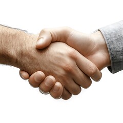 Fototapeta premium a hands shaking with sparks