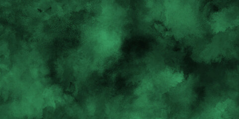 Dark green abstract background,abstract dark green watercolor texture.Paint leaks and ombre effects,Vivid textured aquarelle painted art design background.