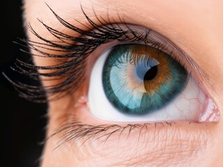 Close up photo of an eye