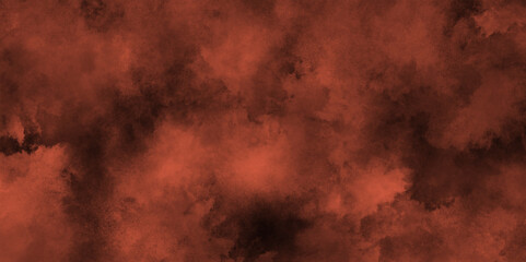 Abstract explosion of red powder on black background, red powder explosion cloud on black background, abstract dark glitter fire particles lights, red grunge textured wall.