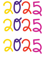 Obraz premium decoration icon for new year party