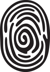 finger print vector