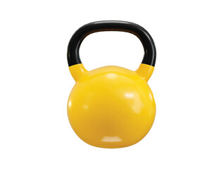 kettlebell strong dumbbell icon 3d render concept of athlete workout equipment icon vector illustration