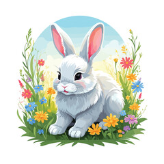 Baby animals vector illustration