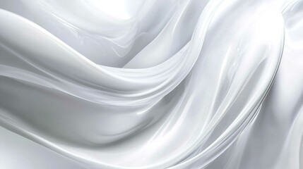 Obraz premium White Abstract 3D Background in 16K Ultra Resolution