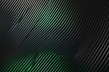 This vector illustration features a gradient green-black circuit board background, highlighted by an abstract technology pattern resembling interconnected circuitry.