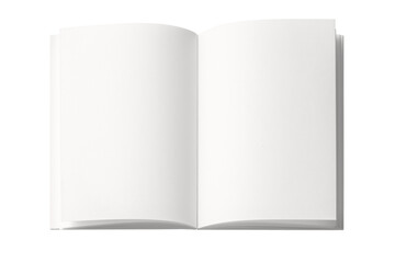 開かれたノート。もしくは空白の本