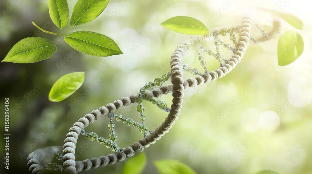 Poster abstract technology science concept the last dna in the digital world on hi tech background