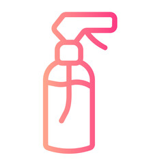 spray bottle gradient icon