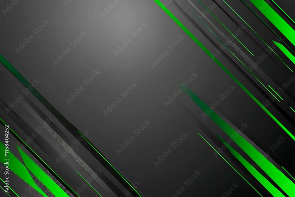 Poster this vector illustration features a gradient green-black circuit board background, highlighted by an