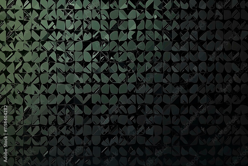 Poster this vector illustration features a gradient green-black circuit board background, highlighted by an