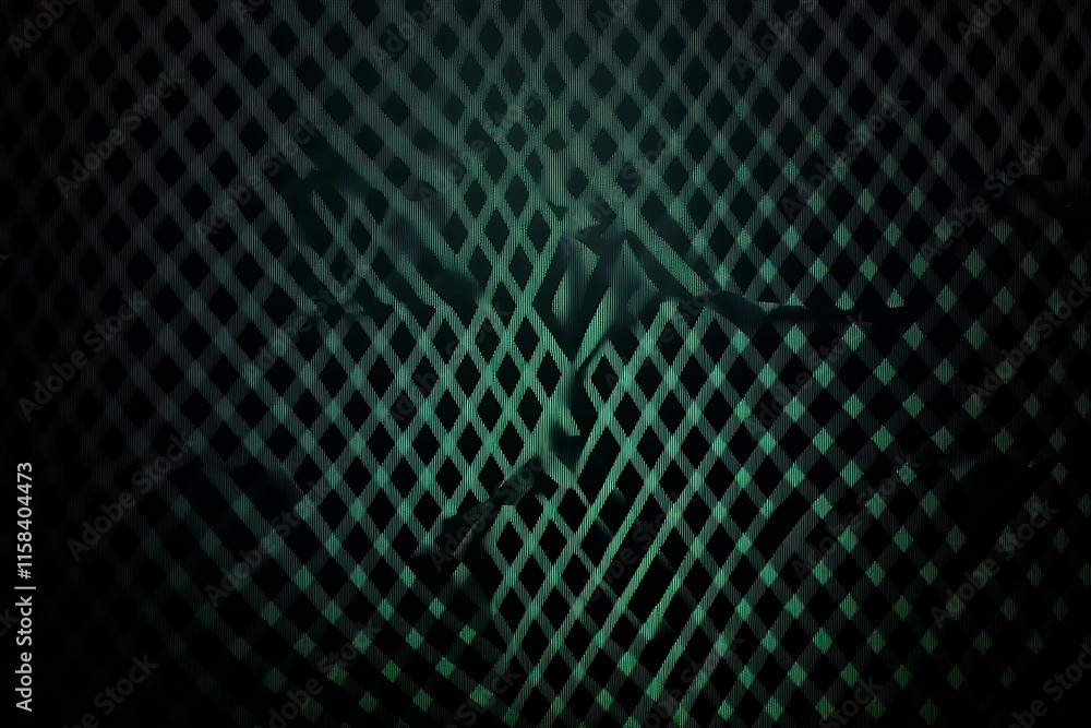 Poster this vector illustration features a gradient green-black circuit board background, highlighted by an