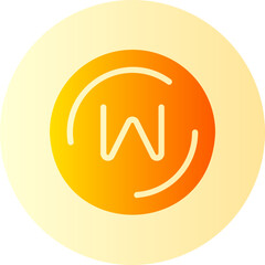 Wet Cleaning gradient icon