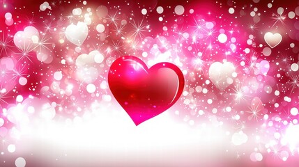"A simple and elegant Valentine's Day-themed background, 