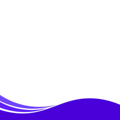 Business Wave Footer