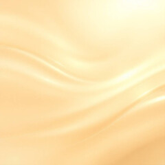 Elegant Pastel Gold Abstract Background with Gradient and Subtle Waves – Luxury Design
