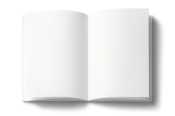 開かれたノート。もしくは空白の本
