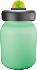 3d icon render saving 