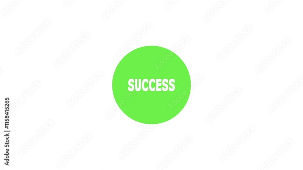 Fototapete check mark icon with circle. check mark animation signifying approval, success, confirmation, or cor