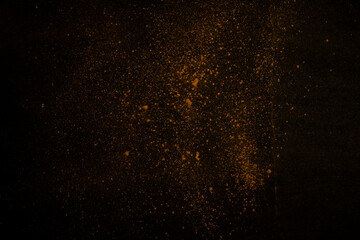 Powder, dust, explosion, cracking, shooting, spraying, stacking, brightening, elements, patterns