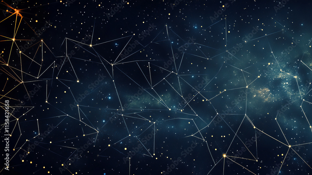 Poster security shield composed of polygons. business concept of data protection. low poly vector illustrat