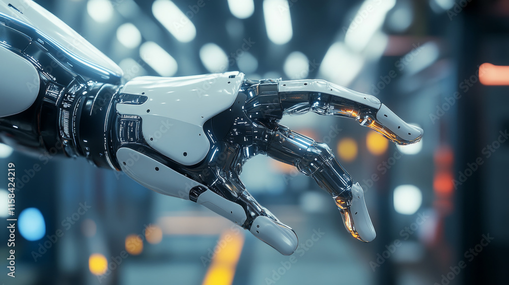 Poster abstract technology ai computing concept working data of artificial intelligence and futuristic digi