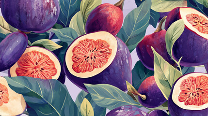 fruit on a market stall art