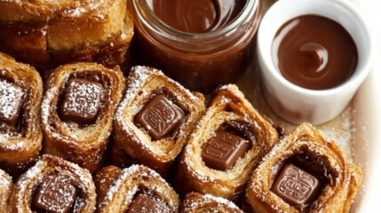 cookies with chocolate