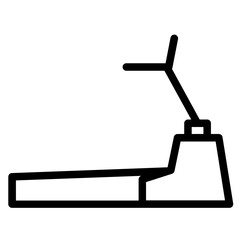 Supermarket Shopping Mall Line Icon