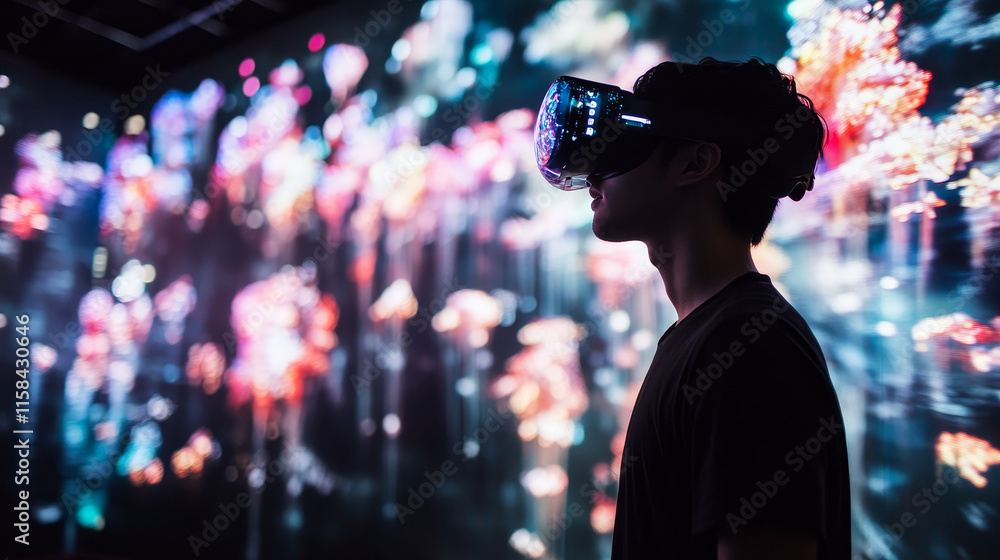Poster abstract technology ui futuristic concept world digital hud interface hologram elements of digital d