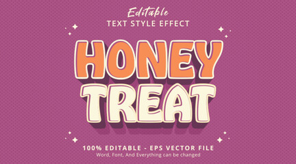 Honey Treat Editable Text Effect