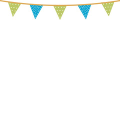 Polka Dots Party Flag