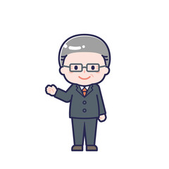 スーツ_シニア／男性 15