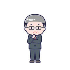 スーツ_シニア／男性 25